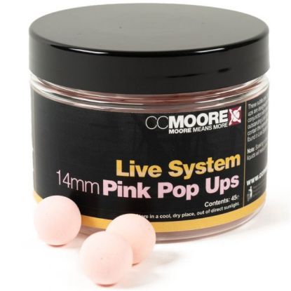 Picture of CC MOORE Live System Pop Ups Pink 14mm