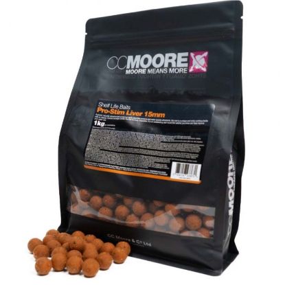 Picture of CC Moore Pro-Stim Liver Shelf Life Boilies 18mm 1kg