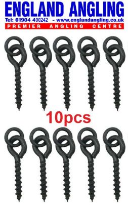Picture of ENGLAND ANGLING Bait Screws, metal 10 per pack 10mm (13mm inc ring)