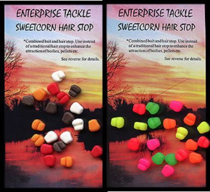 Picture of ENTERPRISE Tackle Sweetcorn Hair Stops - new colours