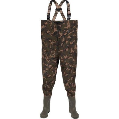 Picture of FOX Camo LightWeight Chest Waders UK sz12  EU46 *SALE*
