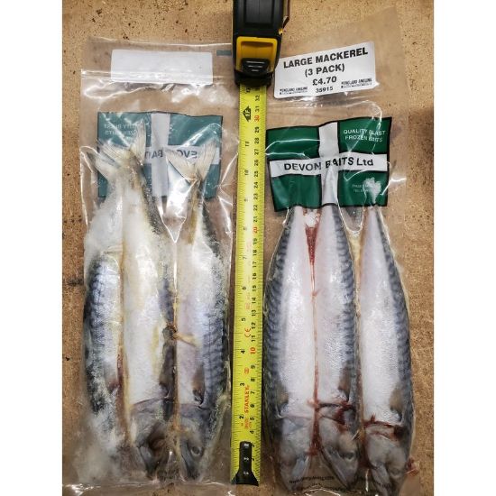 Picture of DEVON BAITS Deadbait MACKEREL Large 3 pack