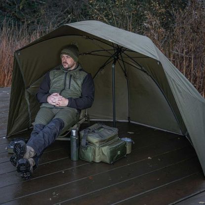 Picture of KORUM Progress Graphite Brolly Shelter 50inch *SALE*